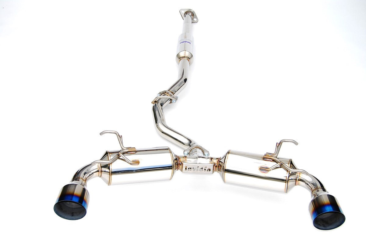 Invidia 12+ Subaru BRZ / Toyota 86 N2 60mm Single Layer Titanium Burnt Tips Cat-Back Exhaust