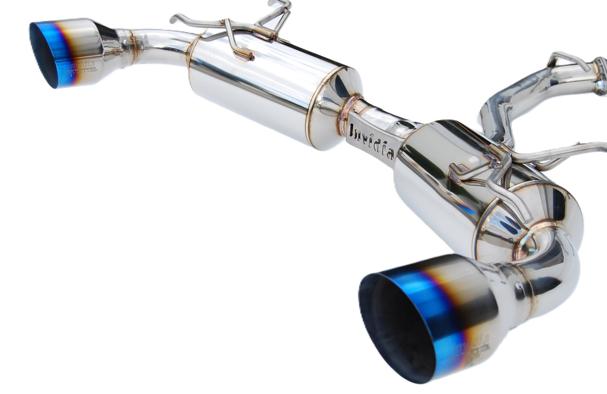 Invidia 12+ Subaru BRZ / Toyota 86 N2 60mm Single Layer Titanium Burnt Tips Cat-Back Exhaust