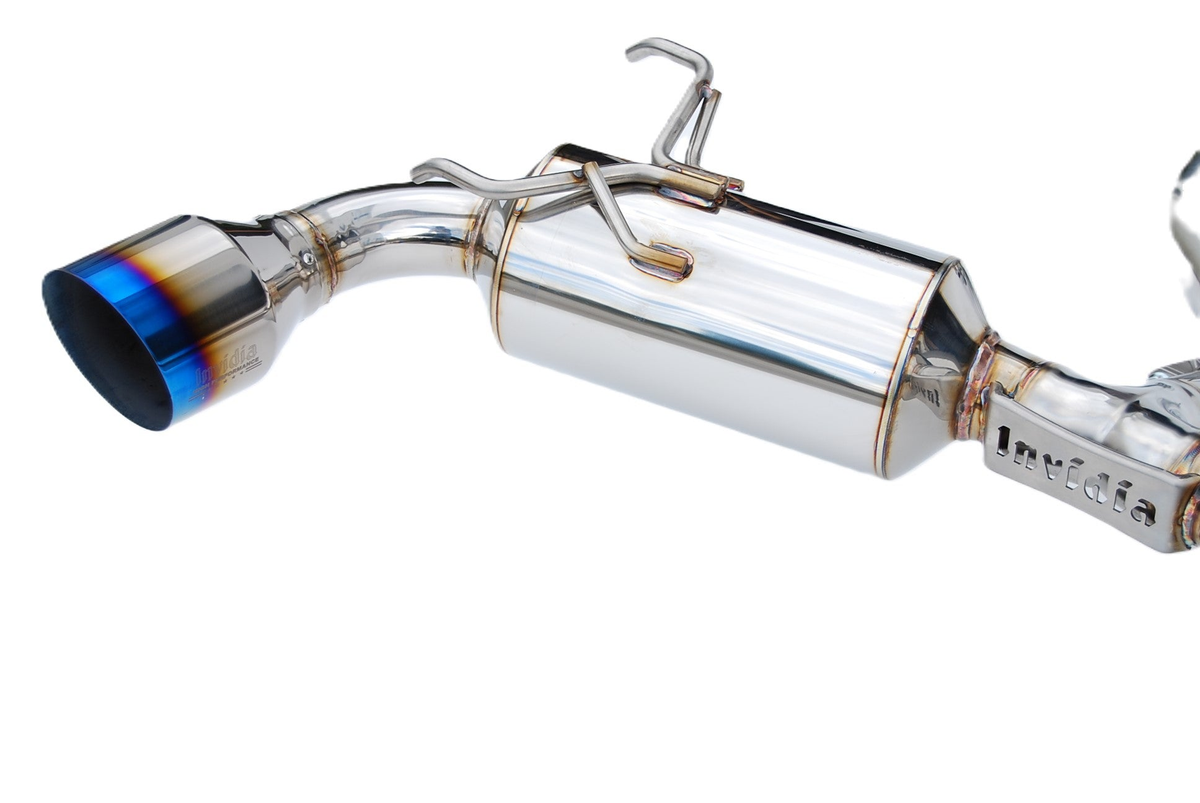Invidia 12+ Subaru BRZ / Toyota 86 N2 60mm Single Layer Titanium Burnt Tips Cat-Back Exhaust