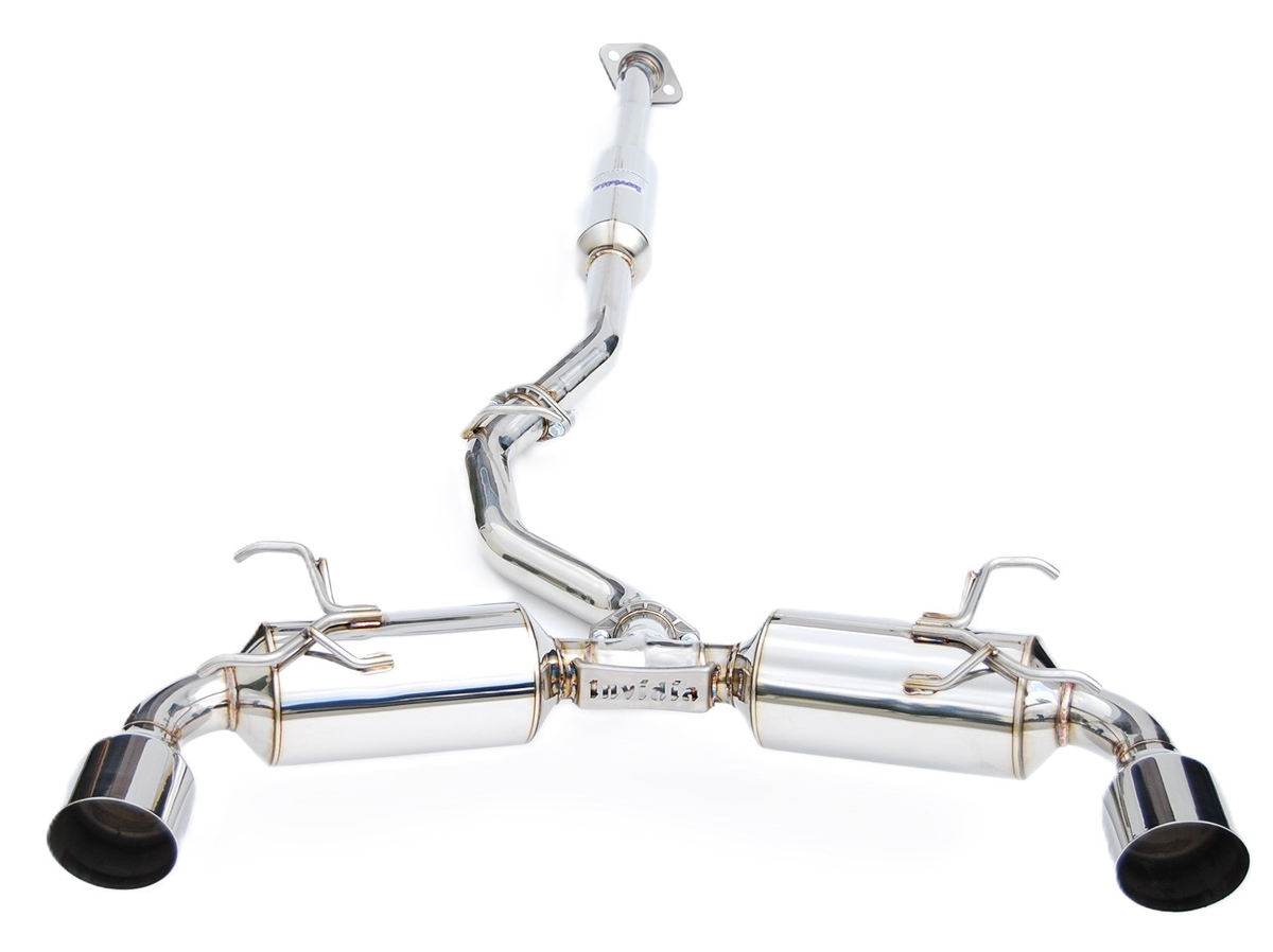 Invidia 12+ Subaru BRZ / Toyota 86 N2 60mm Single Layer Stainless Steel Tips Cat-Back Exhaust