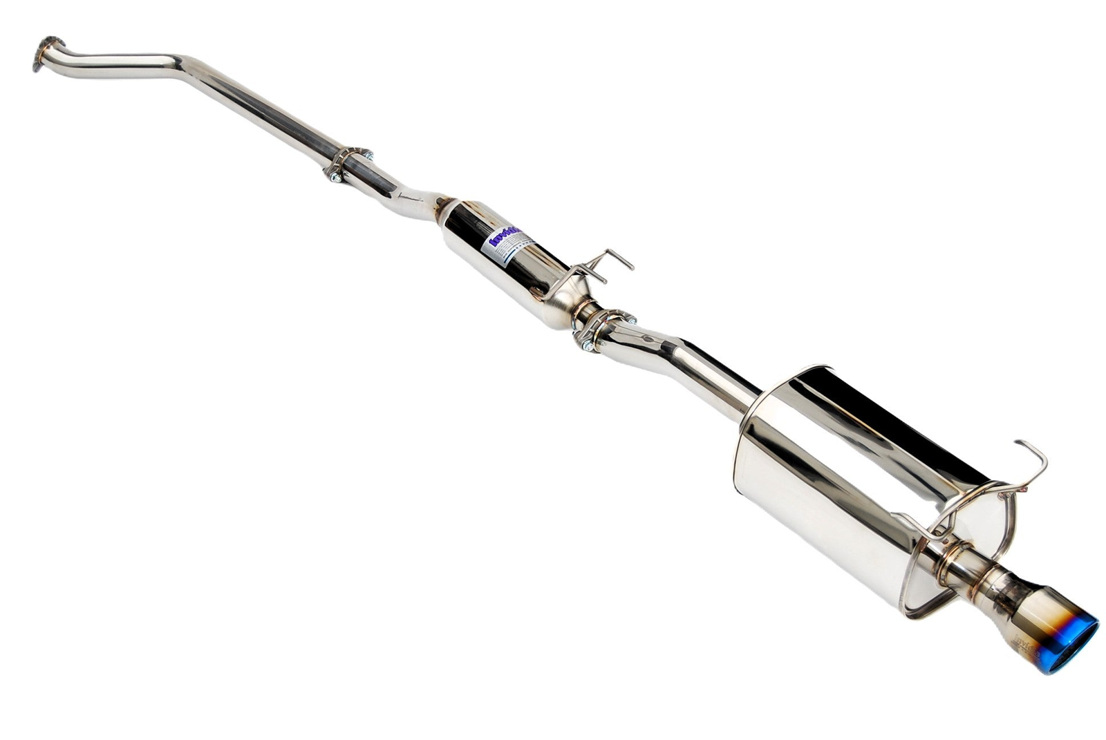 Invidia 01-06 Acura RSX DC5 Type S Q300 Rolled Titanium Tip 70mm Pipe Cat-Back Exhaust