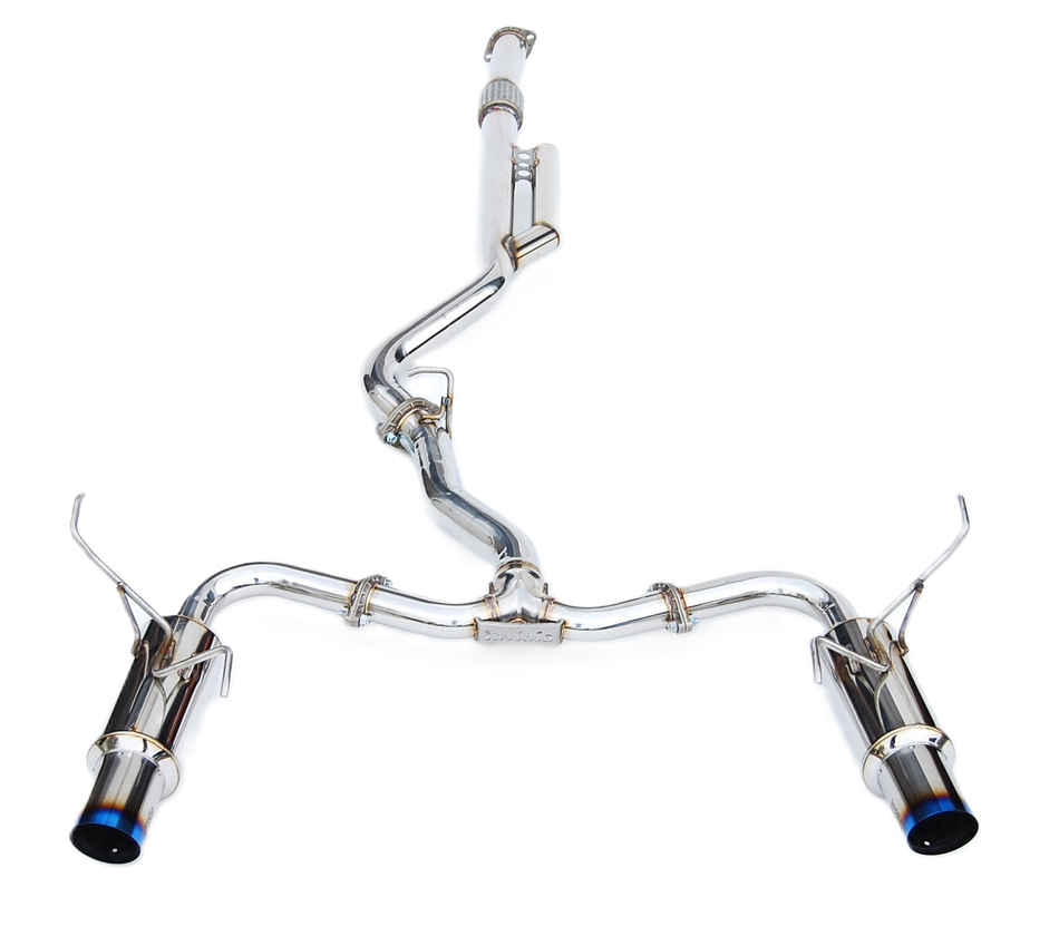 Invidia 2022+ Subaru WRX N1 Twin Outlet Single Layer Tip Cat-Back Exhaust