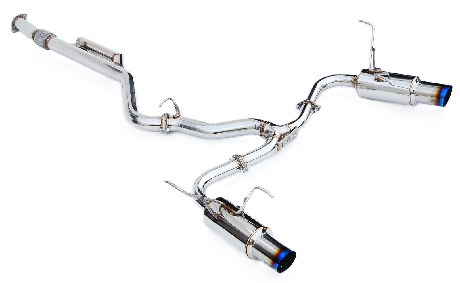 Invidia 2022+ Subaru WRX N1 Twin Outlet Single Layer Tip Cat-Back Exhaust