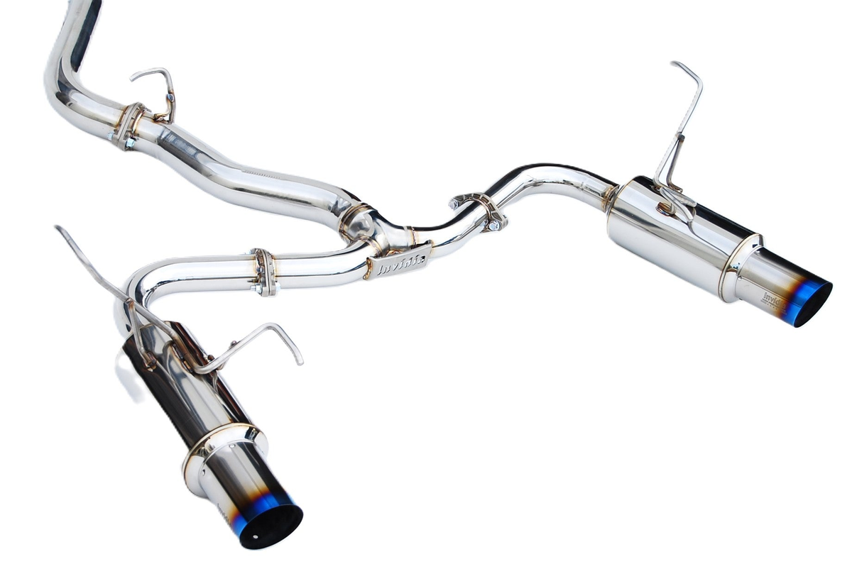 Invidia 2022+ Subaru WRX N1 Twin Outlet Single Layer Tip Cat-Back Exhaust