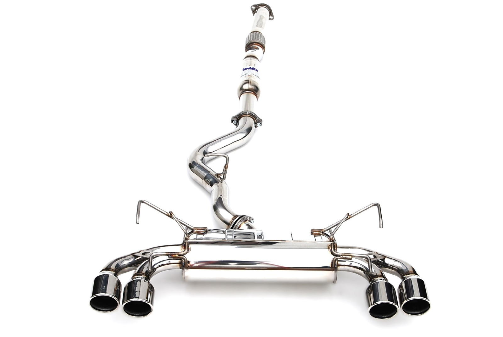 Invidia 08+ STi Hatch Dual Q300 Stainless Steel Tip Cat-back Exhaust
