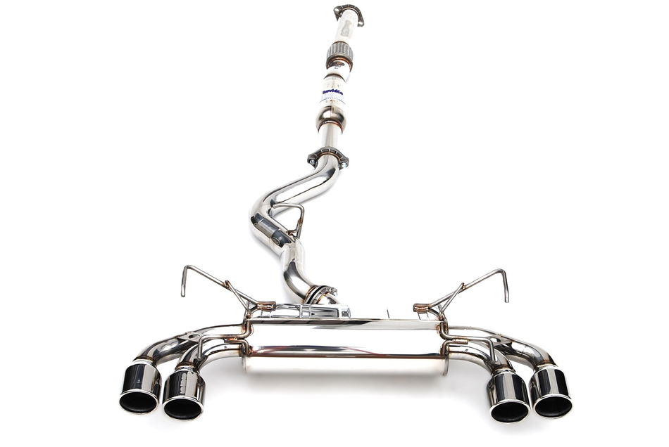 Invidia 08+ STi Hatch Dual Q300 Stainless Steel Tip Cat-back Exhaust
