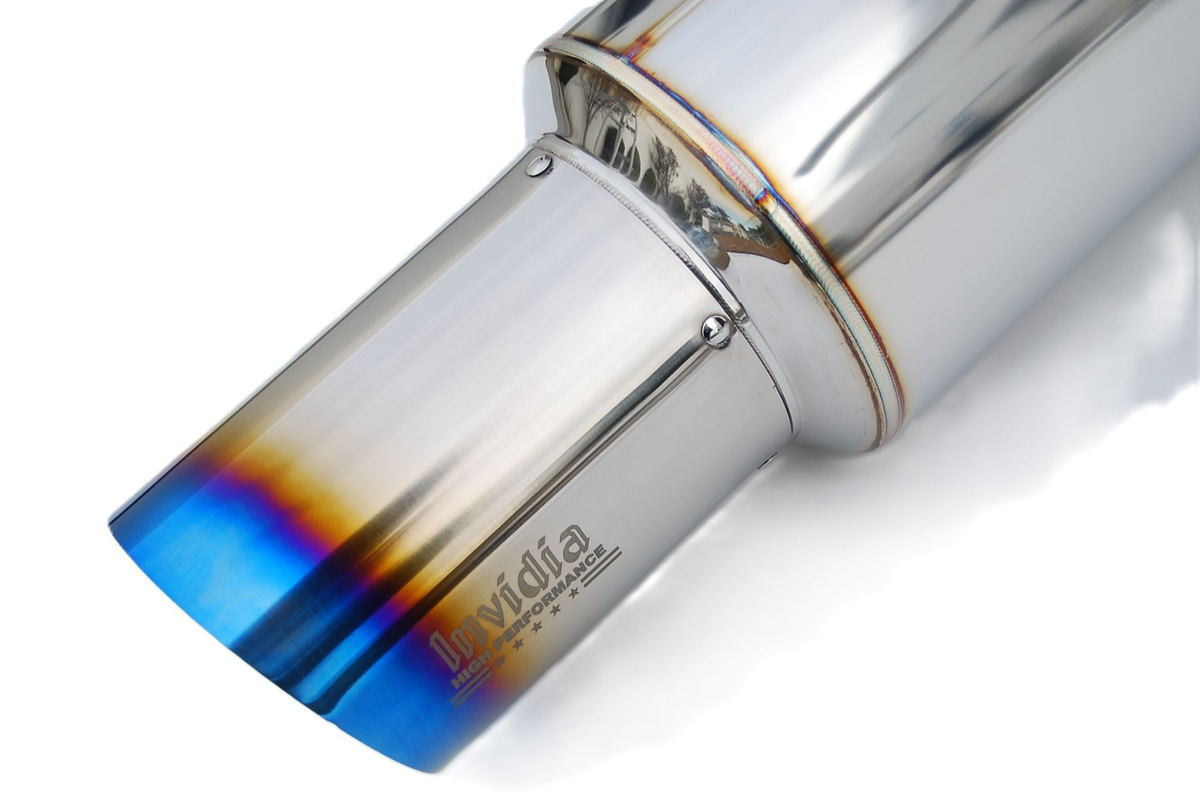 Invidia 2022+ Subaru WRX N1 Twin Outlet Single Layer Tip Cat-Back Exhaust