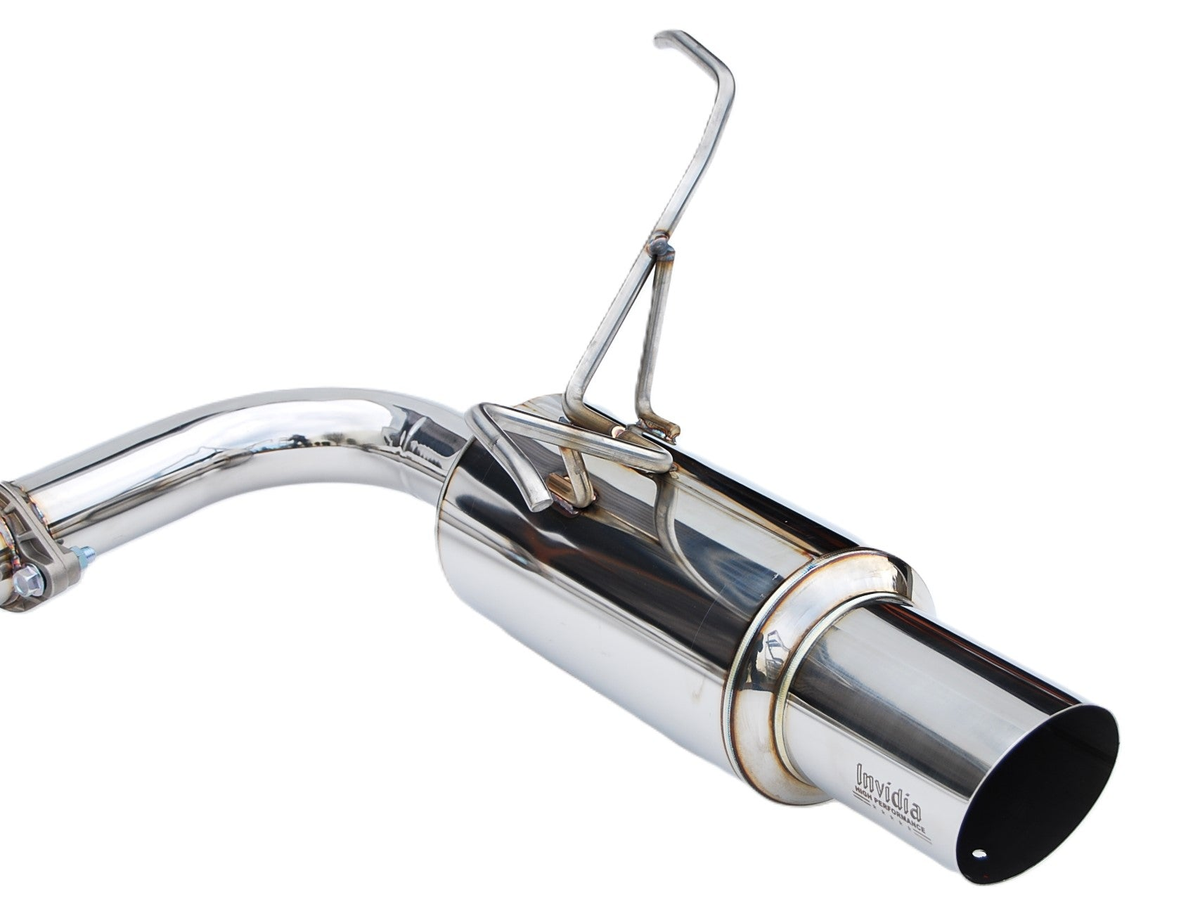 Invidia 2022+ Subaru WRX N1 Twin Outlet Single Layer SS Tip Cat-Back Exhaust