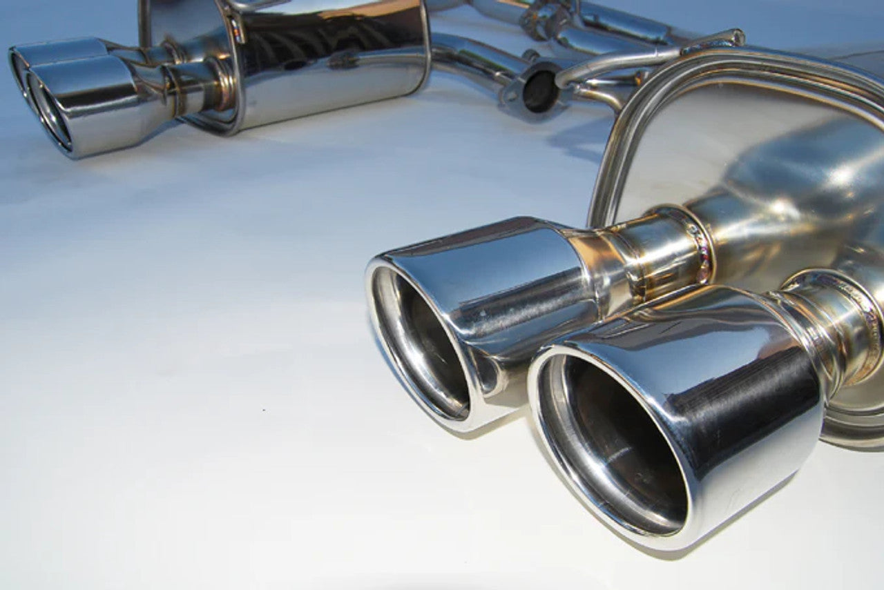 Invidia 11+ STI/WRX Sedan Only 76mm Q300 Stainless Steel Tip Cat-back Exhaust