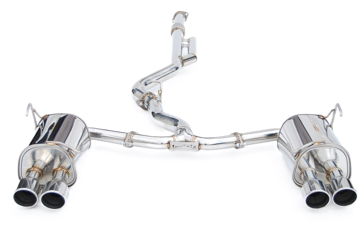 Invidia 2022+ Subaru WRX Q300 Rolled Stainless Steel Tip Cat-Back Exhaust