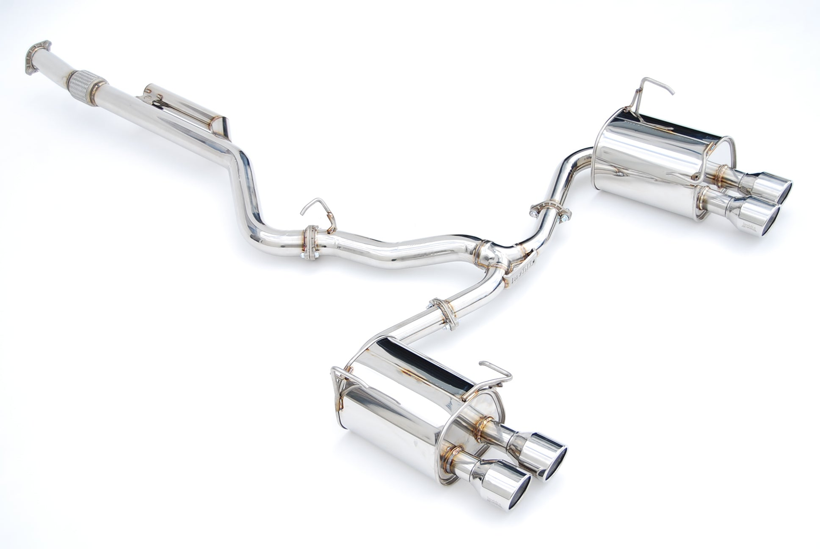 Invidia 2022+ Subaru WRX Q300 Rolled Stainless Steel Tip Cat-Back Exhaust