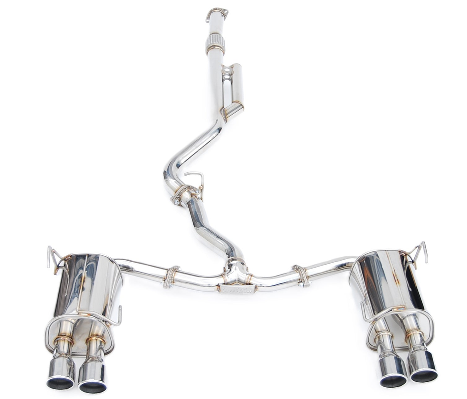 Invidia 2022+ Subaru WRX Q300 Rolled Stainless Steel Tip Cat-Back Exhaust
