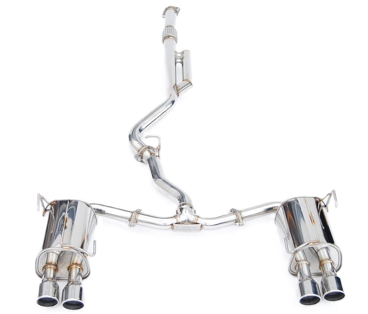 Invidia 2022+ Subaru WRX Q300 Rolled Stainless Steel Tip Cat-Back Exhaust