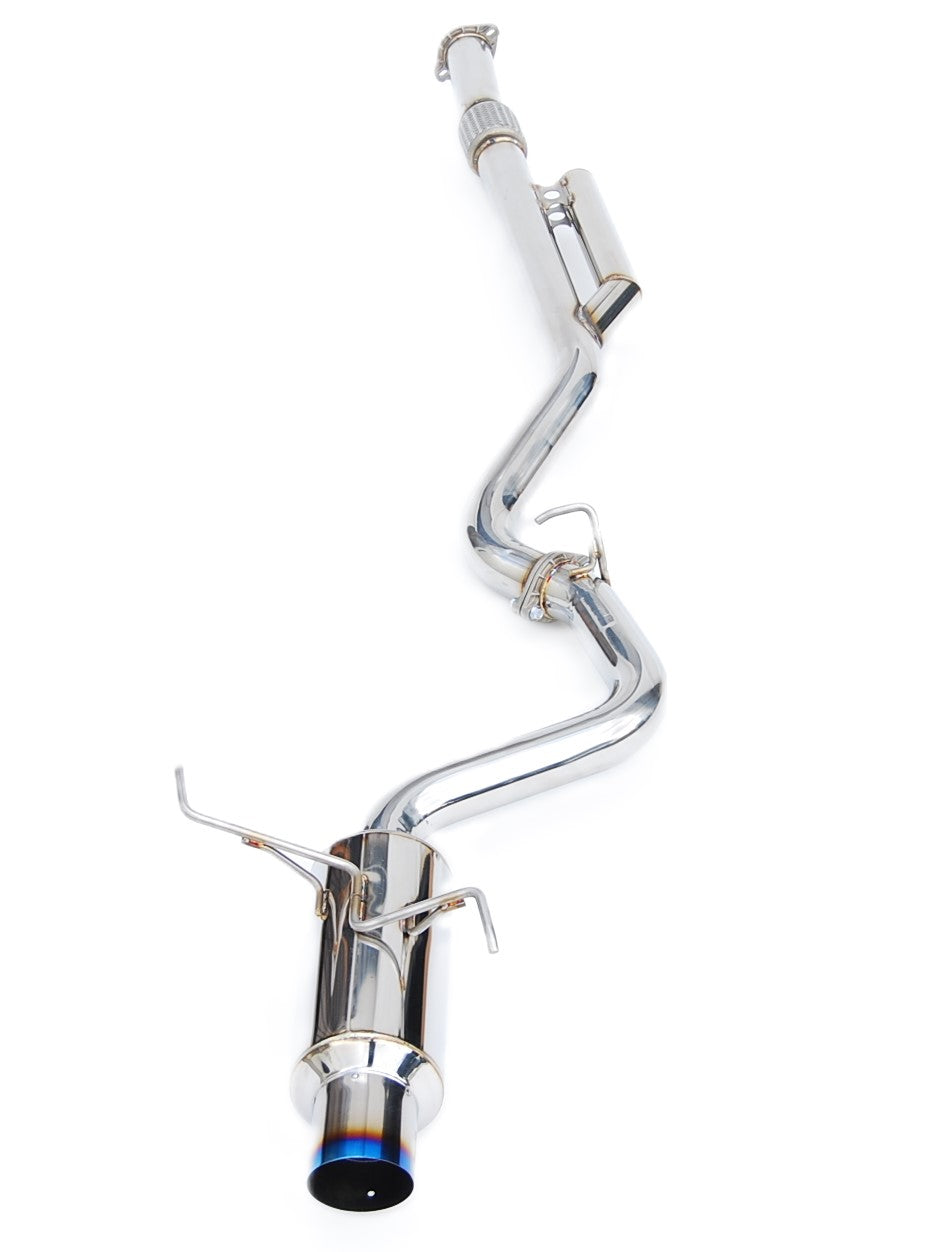 Invidia 2022+ Subaru WRX Single N1 Titanium Burnt Tip Cat-back Exhaust