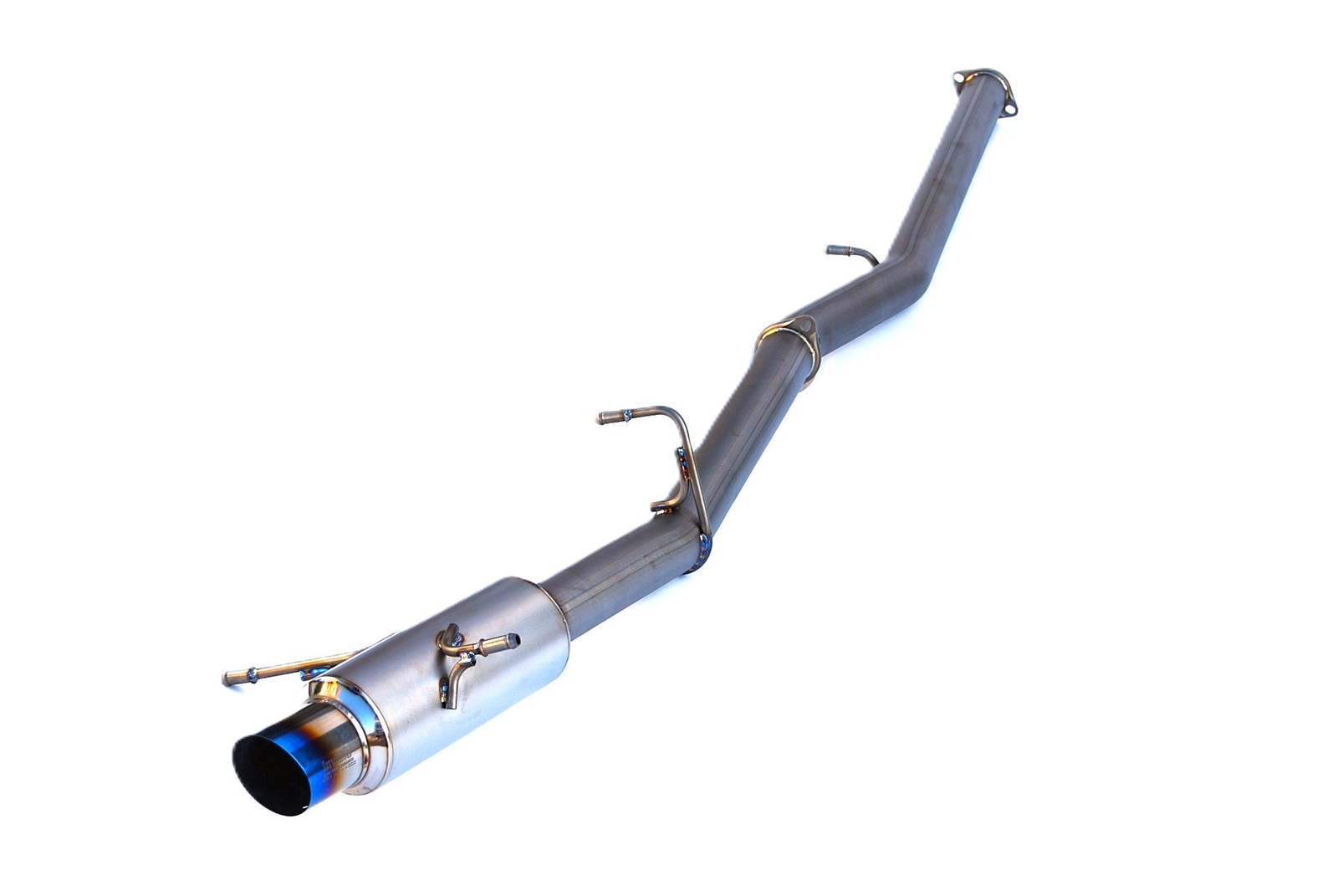 Invidia 08-14 WRX/STi 4 Door 80mm Single Outlet Full Titanium Cat-Back Exhaust