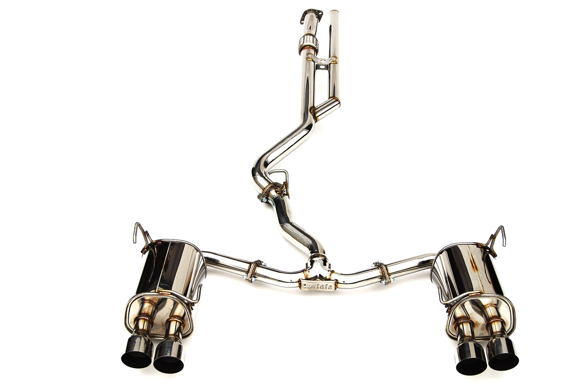 Invidia 2022+ Subaru WRX Q300 Single Layer Stainless Steel Quad Tip Cat-Back Exhaust