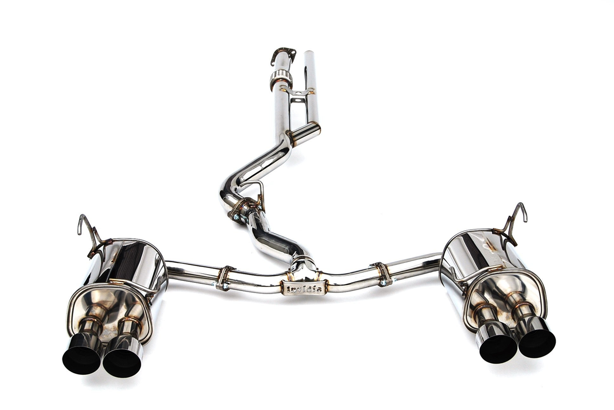 Invidia 2022+ Subaru WRX Q300 Single Layer Stainless Steel Quad Tip Cat-Back Exhaust