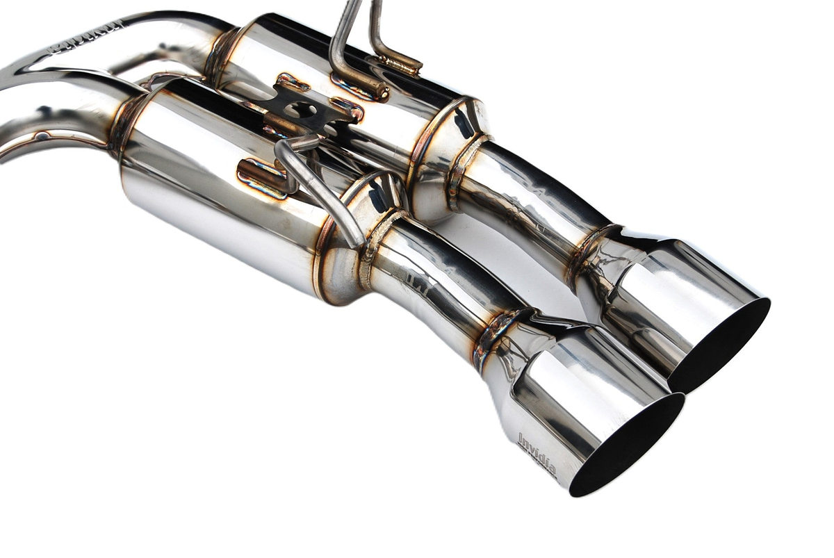 Invidia 2022+ Subaru WRX Gemini Single Layer Quad Stainless Steel Tip Cat-Back Exhaust