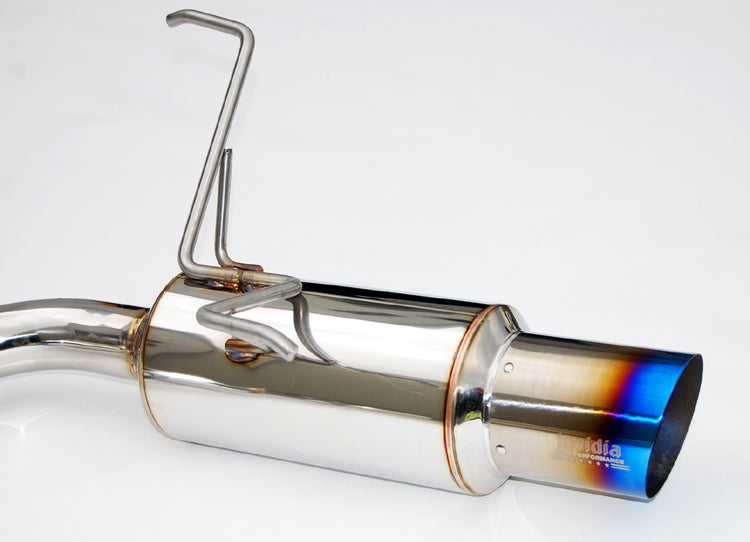 Invidia 15+ Subaru WRX/STI 4dr N1 Twin Outlet Single Layer Tip Titanium Cat-Back Exhaust
