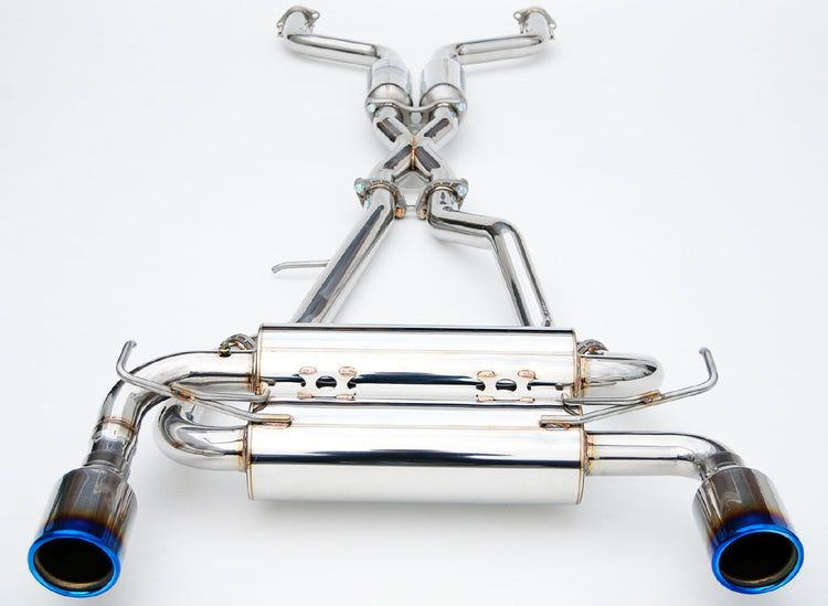 Invidia 09+ 370Z Gemini Rolled Titanium Tip Cat-back Exhaust