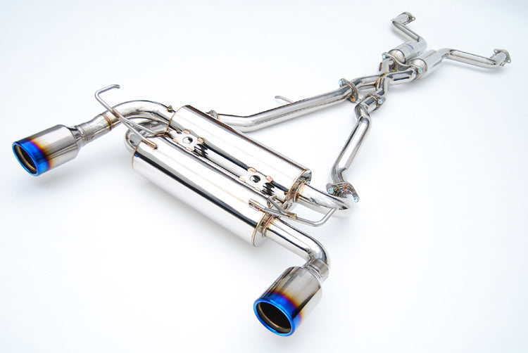Invidia 09+ 370Z Gemini Rolled Titanium Tip Cat-back Exhaust