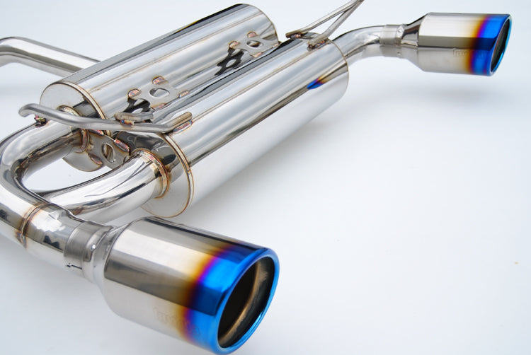 Invidia 09+ 370Z Gemini Rolled Titanium Tip Cat-back Exhaust