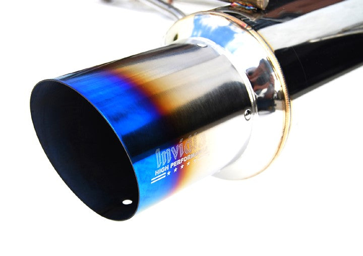 Invidia 10-12 Subaru Legacy GT Dual N1 Single Layer Titanium Tipped Cat-back Exhaust