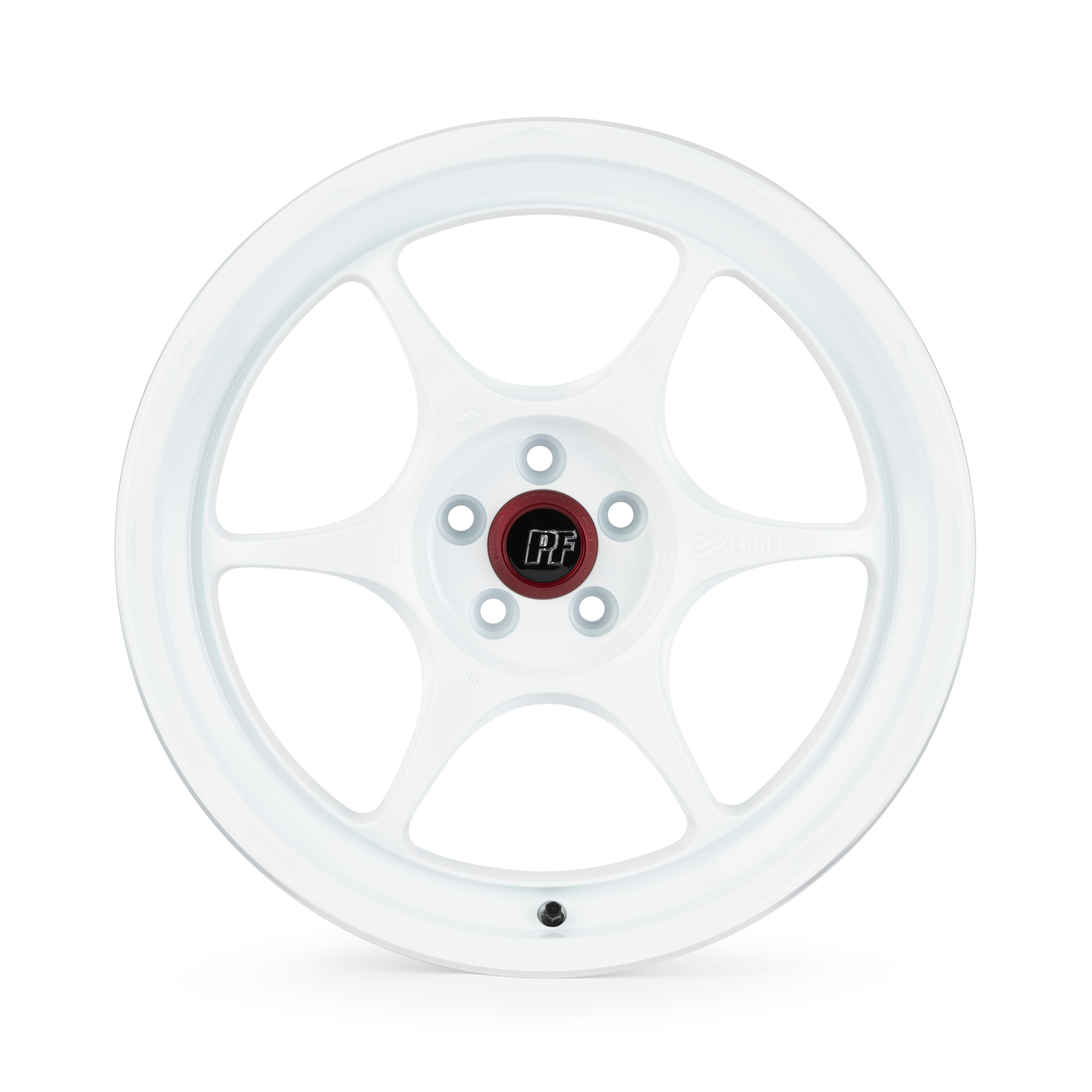 Enkei PF06 16x8 / +30 Offset / 5x114.3 / 75 CB - White Machined