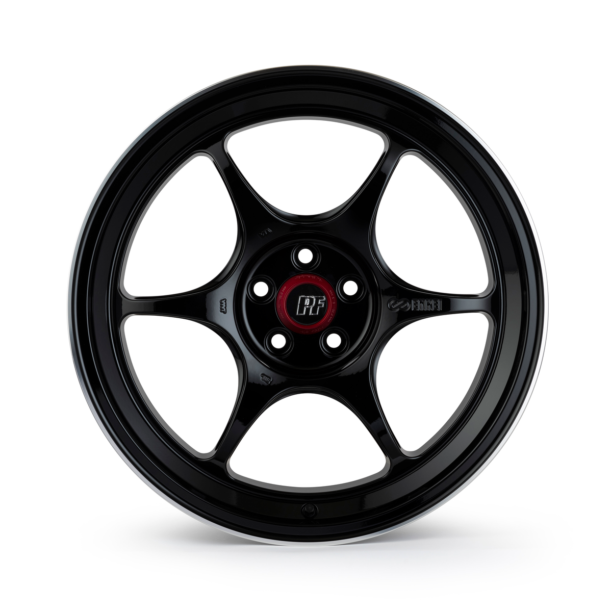 Enkei PF06 16x8 / +30 Offset / 5x114.3 / 75 CB - Black Machined