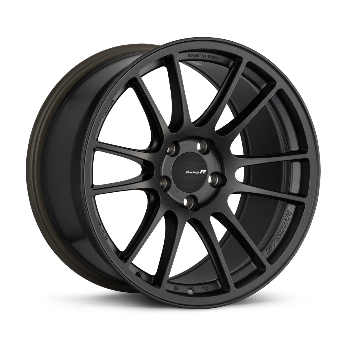 Enkei GTC01RR 18x9.5 5x120 35mm Offset Matte Gunmetallic Wheel