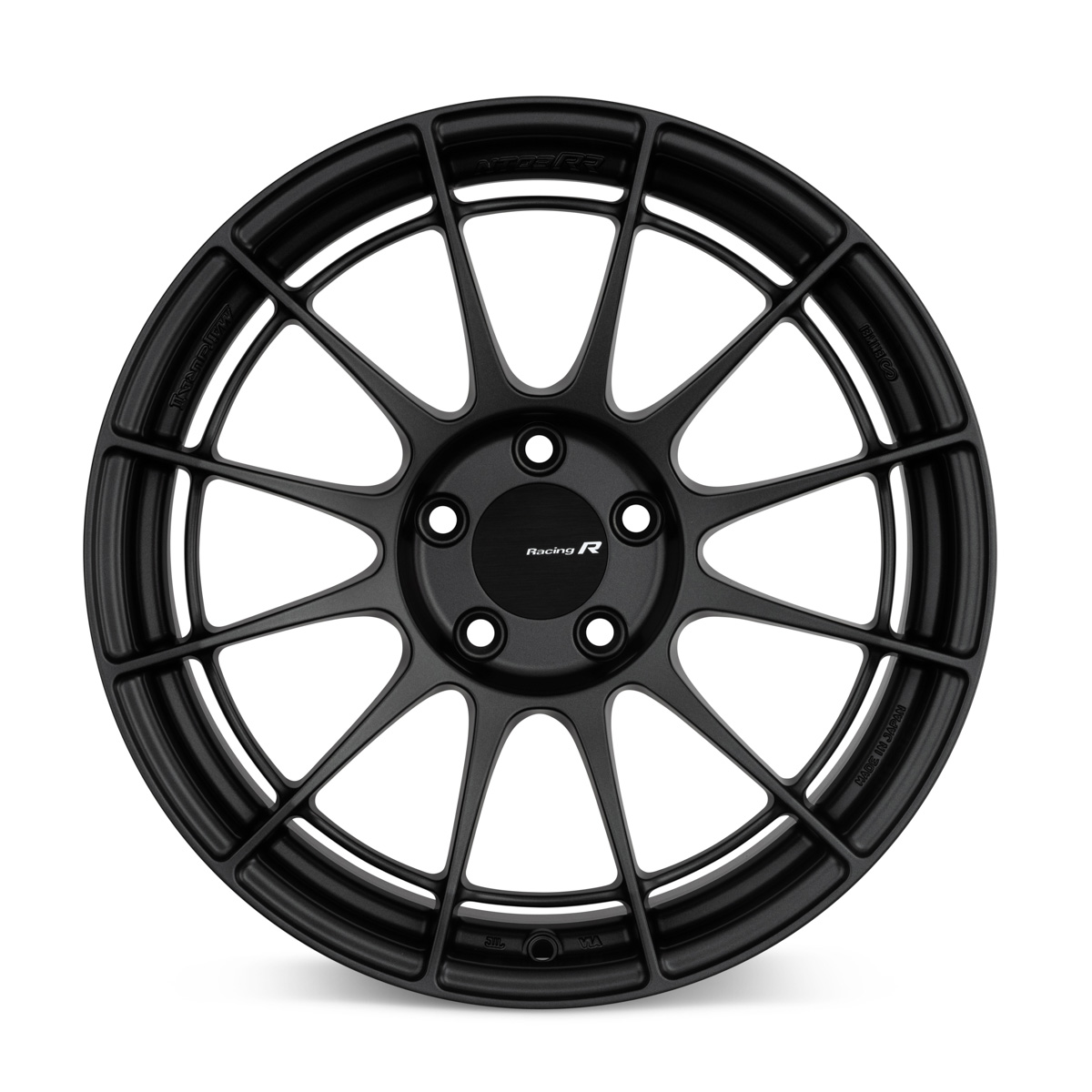 Enkei NT03RR 18x8 5x120 34mm Offset 72.6mm Bore - Gunmetal Wheel