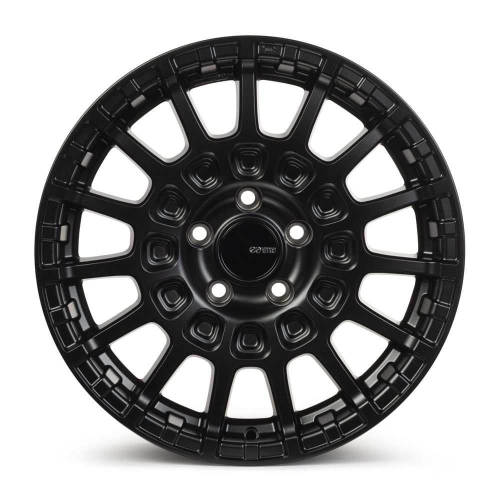 Enkei Overlander 17x7.5 5x100 35mm Offset 72.6 Bore Black Wheel