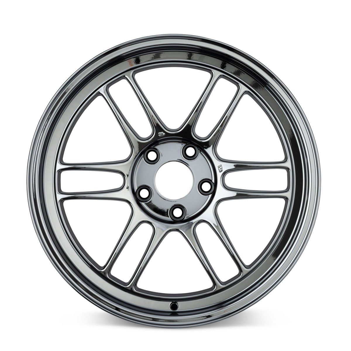 Enkei RPF1 17x9.5 5x114.3 18mm Offset 73mm Bore SBC Wheel