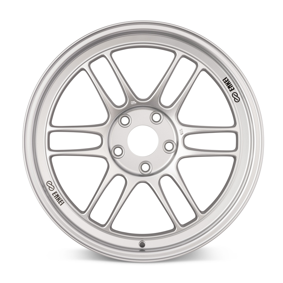 Enkei RPF1 18x7.5 5x100 48mm Offset 73mm Bore Silver Wheel *MIN ORDER QTY 40 / NO CANCEL*
