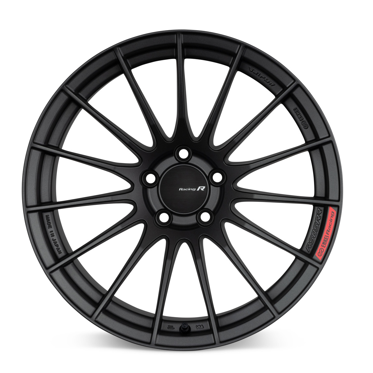 Enkei RS05-RR 20x9.5 35mm ET 5x114.3 75 Bore Matte Gunmetal Wheel