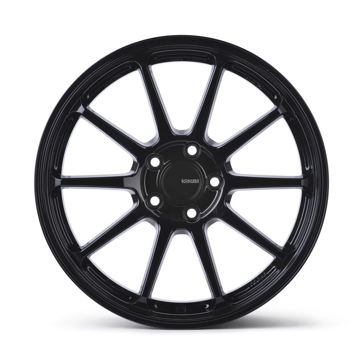 Enkei PX-10 16x7 5x114.3 38mm Offset 72.6mm Bore Gloss Black Wheel