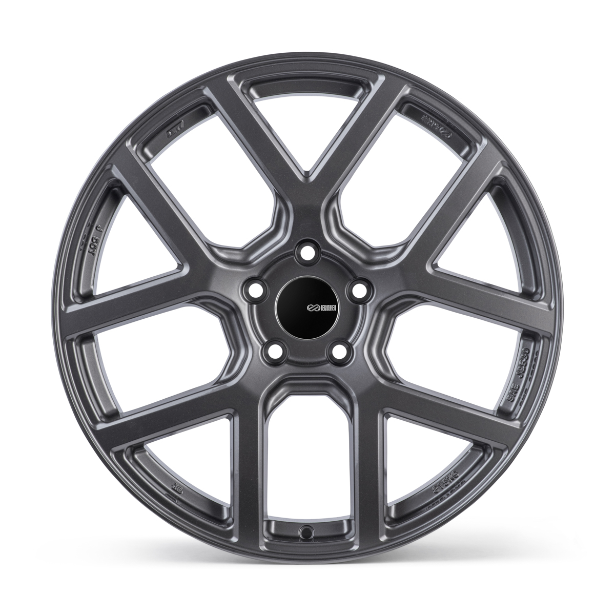 Enkei YX-5 20x8.5 5x112 40mm Offset 72.6mm Bore Gunmetal Wheel