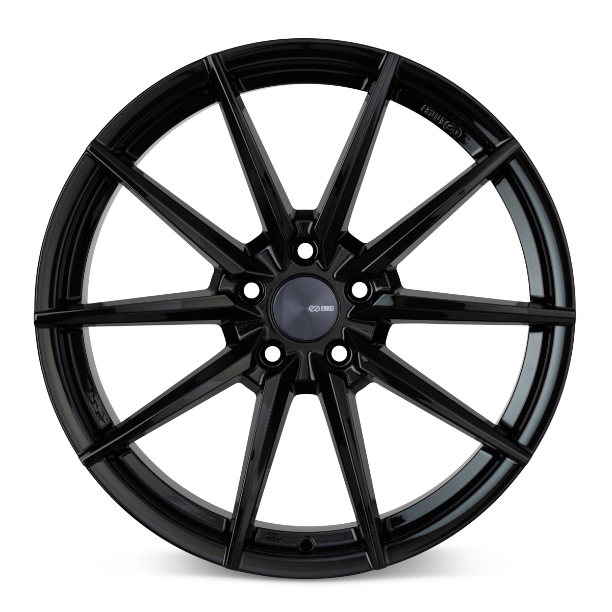 Enkei Hornet 17x7.5 5x114.3 40mm Offset 72.6mm Bore Gloss Black Wheel
