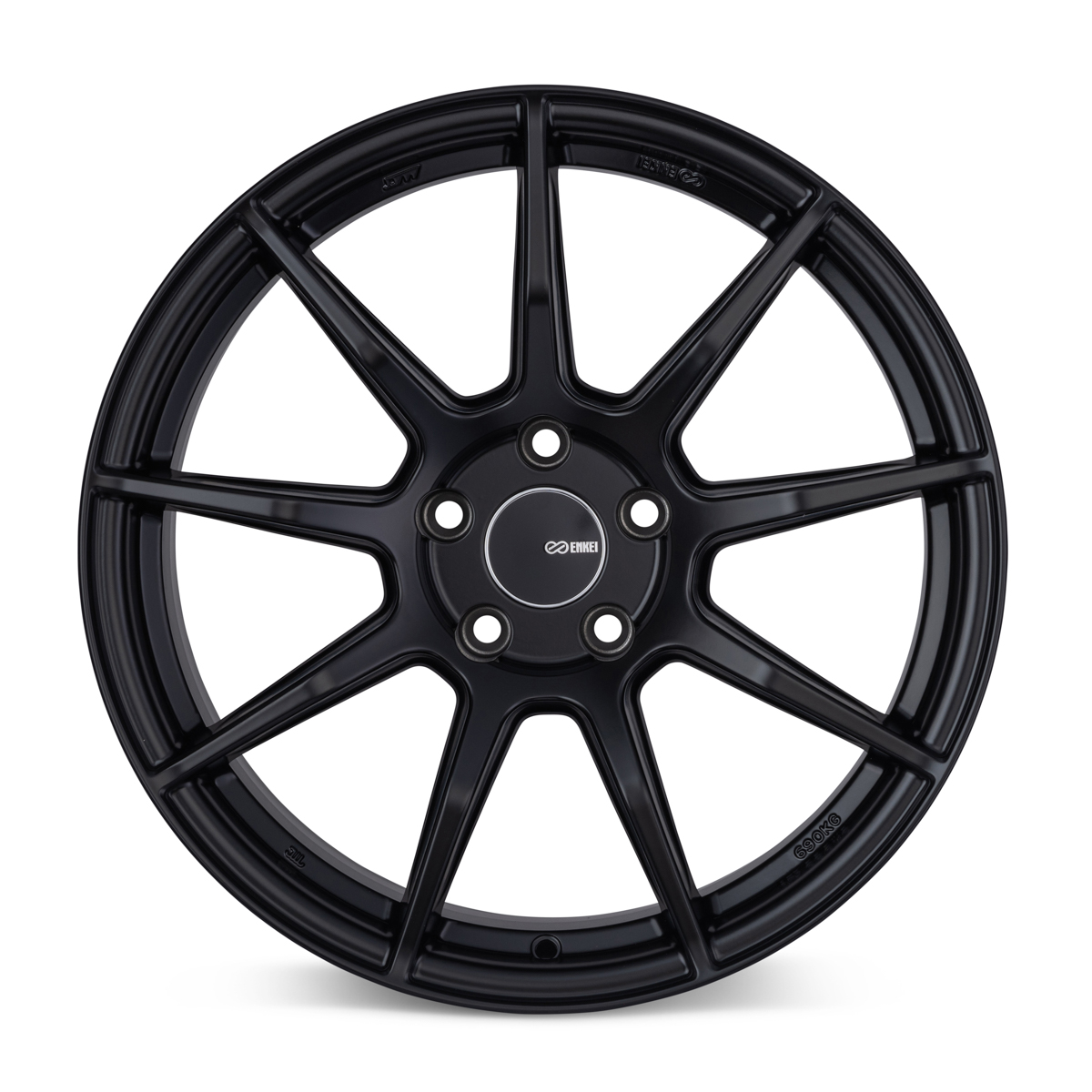 Enkei TS9 18x8 5x114.3 45mm offset 72.6mm Bore Black