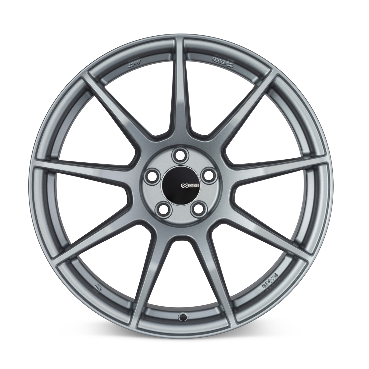 Enkei TS9 17x8 5x112 45mm Offset 72.6mm Bore Grey Wheel