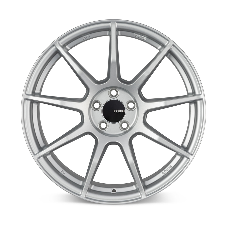 Enkei TS9 18x8 5x100 45mm offset 72.6mm Bore Silver