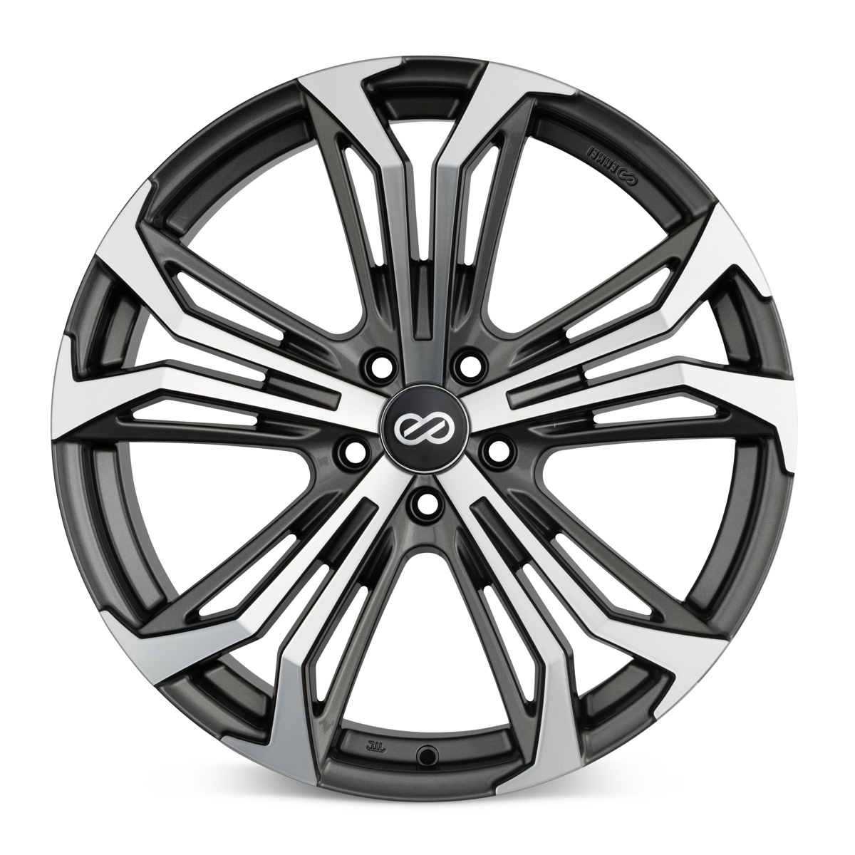 Enkei Vortex 5 Wheel 17x7.5 40mm Offset 5x114.3mm Bore - Anthracite Machined