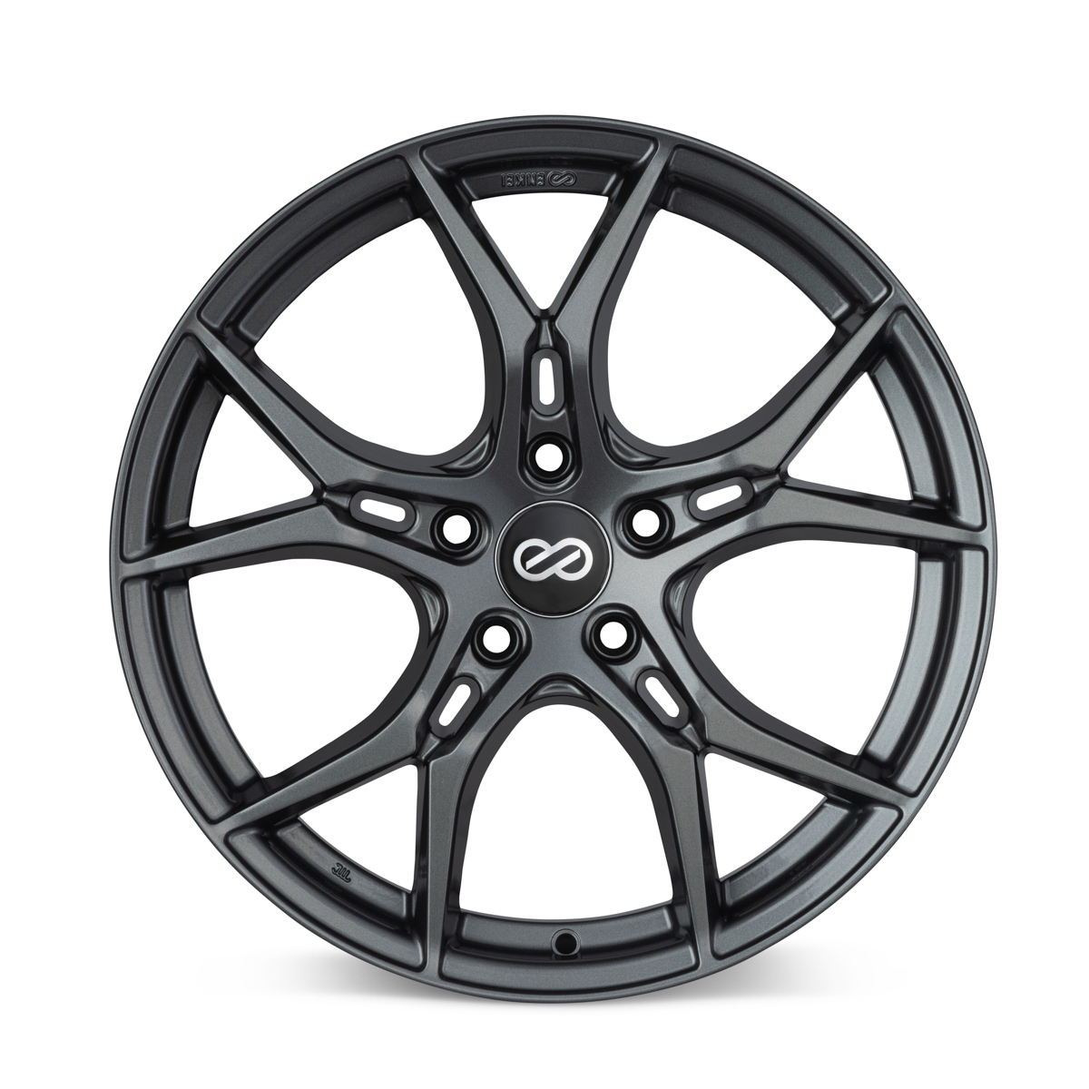 Enkei Vulcan 18X8 35mm Offset 5x114.3 Bolt 72.6mm Bore Anthracite Wheel