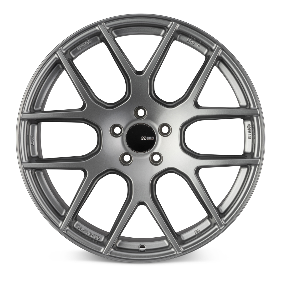 Enkei XM-6 18x8 5x114.3 40mm Offset 72.6mm Bore Storm Gray Wheel