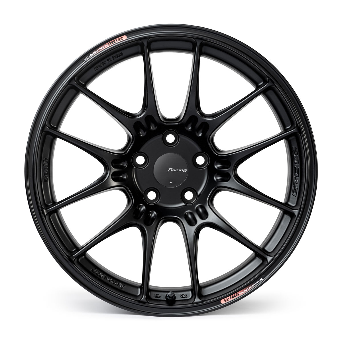 Enkei GTC02 19x9.5 5x120 27mm Offset 72.5mm Bore Matte Black Wheel