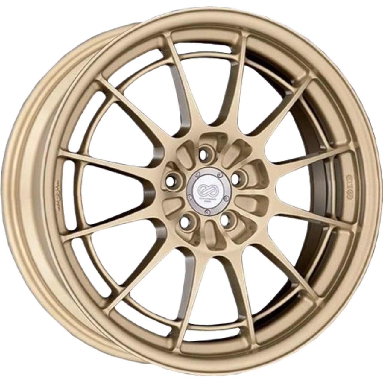 Enkei NT03+M 18x9.5 5x114.3 40mm Offset 72.6mm Bore - Titanium Gold