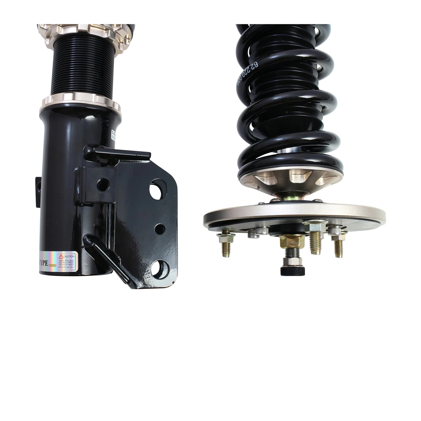 BC Racing BR Series Coilovers - Extreme Low fits 2002-2007 Subaru Impreza WRX