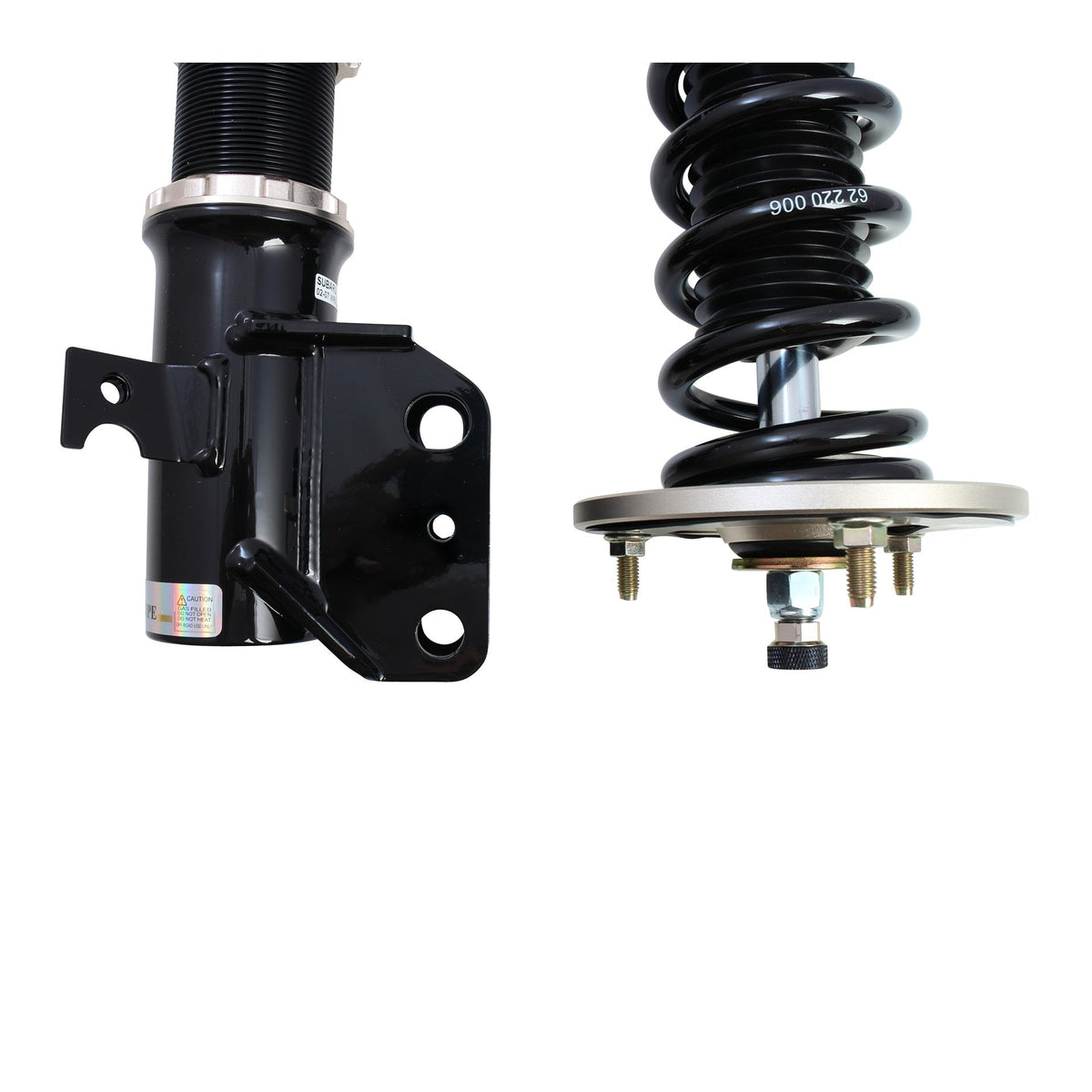 BC Racing BR Series Coilovers - fits 2002-2007 Subaru Impreza WRX