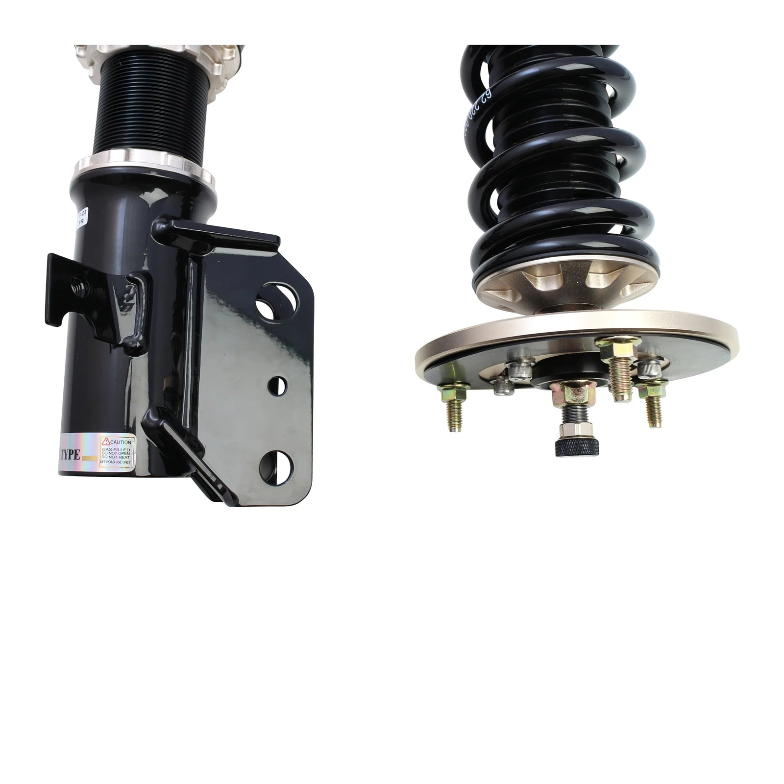 BC Racing BR Series Coilovers - Extreme Low fits 2005-2007 Subaru Impreza WRX STi