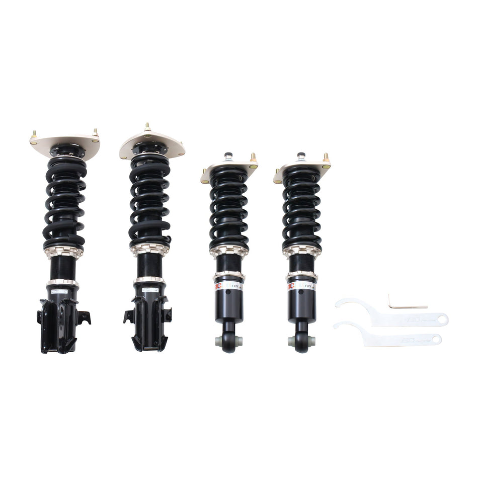 BC Racing BR Series Coilovers - fits 2008-2011 Subaru Impreza Base Hatchback - Saikospeed